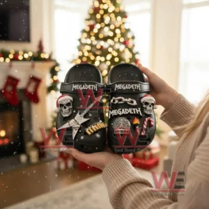 Megadeth Band Crocs Clogs With Charms 6 megadeth band crocs clogs with charms img 4 b0JXG