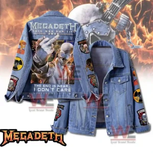 Megadeth This Was Our Life 2026 Denim Jacket