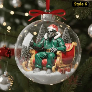 MF DOOM Rapper Christmas Ornament 15 mf doom rapper christmas ornament img 7 JHeAf
