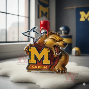Michigan Wolverines Go Blue Custom Whiskey Bottle 9 michigan wolverines go blue custom whiskey bottle img 4 qiqLw