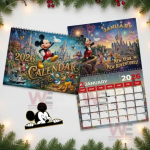Mickey Mouse 2026 Wall Calendar 10 mickey mouse 2026 wall calendar img 4 kOpDV