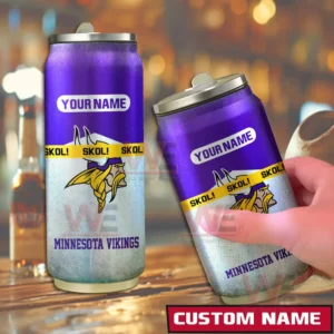 Minnesota Vikings NFL Personalized Can Tumbler