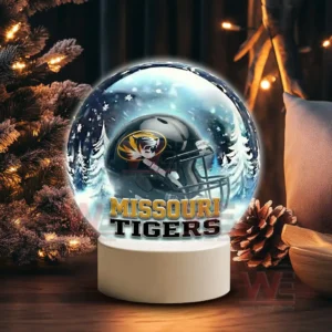 Missouri Tigers LED Snow Globe Night Light Christmas Ornament
