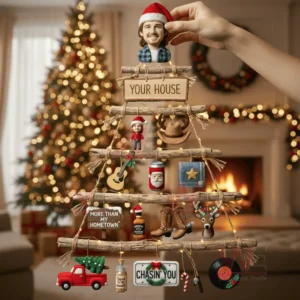 Morgan Wallen Premium Rustic Wall Christmas Tree