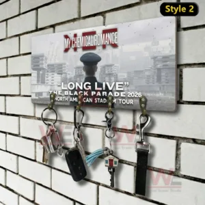 My Chemical Romance Long Live The Black Parade 2026 Personalized Wall Key Holder 9 my chemical romance long live the black parade 2026 personalized wall key holder img 1 QGKlz