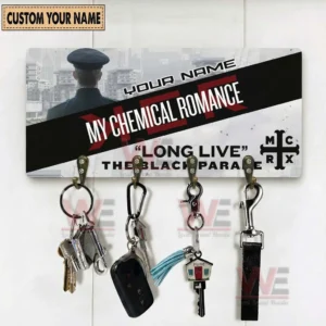 My Chemical Romance Long Live The Black Parade 2026 Personalized Wall Key Holder 10 my chemical romance long live the black parade 2026 personalized wall key holder img 2 z1DM9