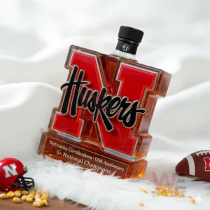 Nebraska Cornhuskers 5x National Champions Go Big Red Whiskey Bottle 11 nebraska cornhuskers 5x national champions go big red whiskey bottle img 5 KjYNL