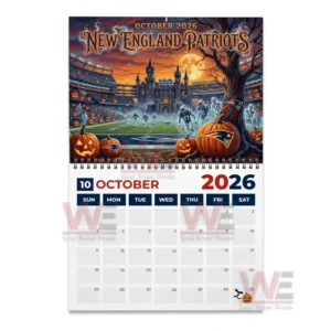 New England Patriots 2026 Wall Calendar 15 new england patriots 2026 wall calendar img 6 BqcP1