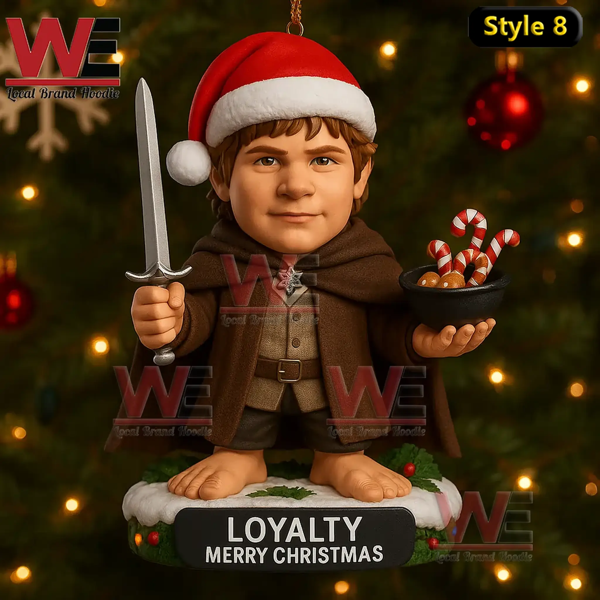 NEW Lord of the Rings Christmas Decoration Ornament 8 NEW Lord of the Rings Christmas Decoration Ornament - Image 8