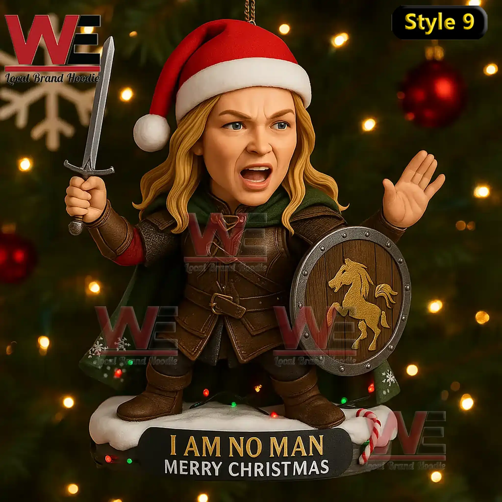 NEW Lord of the Rings Christmas Decoration Ornament 9 NEW Lord of the Rings Christmas Decoration Ornament - Image 9