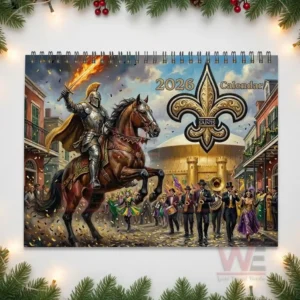 A dynamic scene of a knight on horseback guiding a parade near a grand arena surrounded by cheering people and colorful confetti!