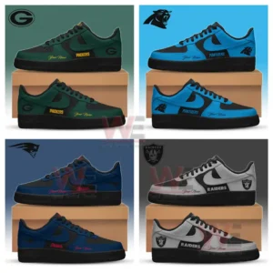 nfl football team black in black limited edition air force 1 shoes img 5 RJTof