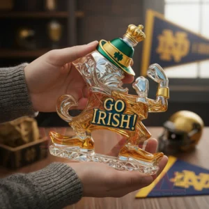Notre Dame Fighting Irish Leprechaun Go Irish Custom Whiskey Bottle 6 notre dame fighting irish leprechaun go irish custom whiskey bottle img 2 u0IB4