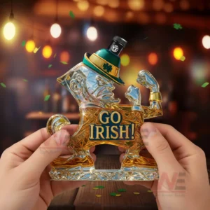 Notre Dame Fighting Irish Leprechaun Go Irish Custom Whiskey Bottle 7 notre dame fighting irish leprechaun go irish custom whiskey bottle img 3 Yirpl