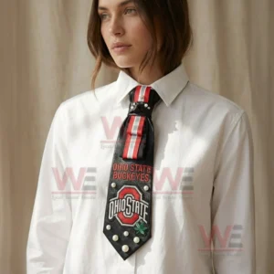 Ohio State Buckeyes Premium Statement Necktie