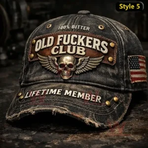 old fuckers club 10025 bitter cap hat img 4 svwmG