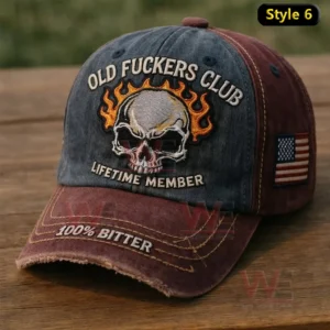 old fuckers club 10025 bitter cap hat img 5 Dw5Zn