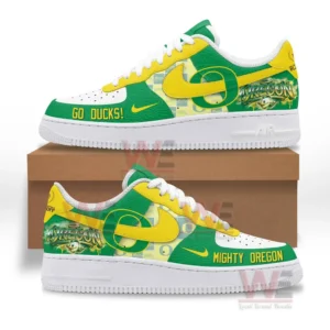 Oregon Ducks Go Ducks Air Force 1 Sneaker 5 oregon ducks go ducks air force 1 sneaker img 2 pPKpJ