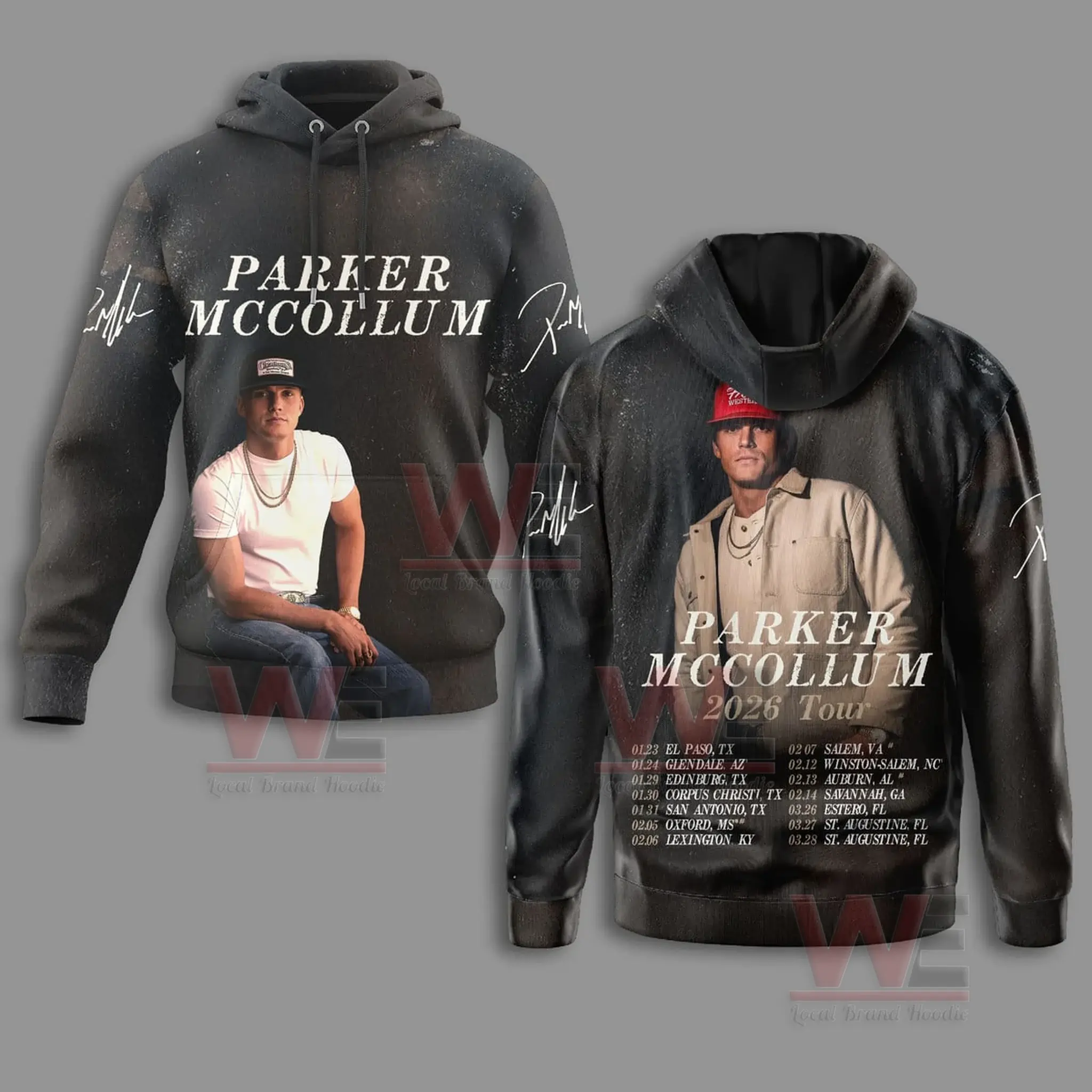 Parker McCollum 2026 Tour Shirt - WeLocalBrandHoodie