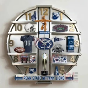 Penn State Nittany Lions Home Decorative 3D Wall Clock 9 penn state nittany lions home decorative 3d wall clock img 4 ChG6R