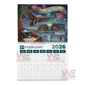 Philadelphia Eagles 2026 Wall Calendar 15 philadelphia eagles 2026 wall calendar img 5 1gxcD