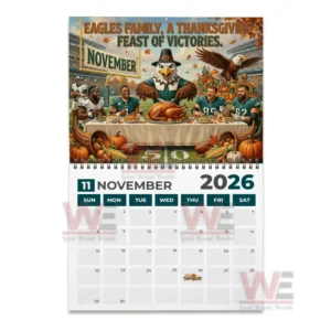 Philadelphia Eagles 2026 Wall Calendar 18 philadelphia eagles 2026 wall calendar img 8 bf7Qy