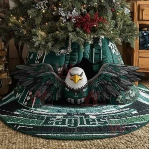 Philadelphia Eagles Christmas Tree Skirt