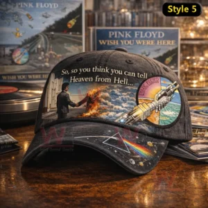 Pink Floyd May You Be Here 50th Anniversary Cap Hat 11 pink floyd may you be here 50th anniversary cap hat img 5 AHoPu