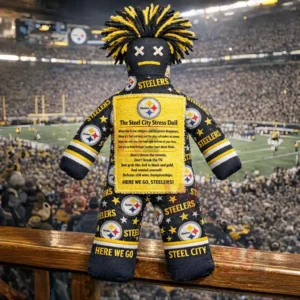 Pittsburgh Steelers The Steel City Stress Dammit Doll