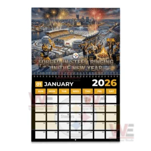 pittsburgh steelers the trerible towel 2026 wall calendar img 5 Hc2wi