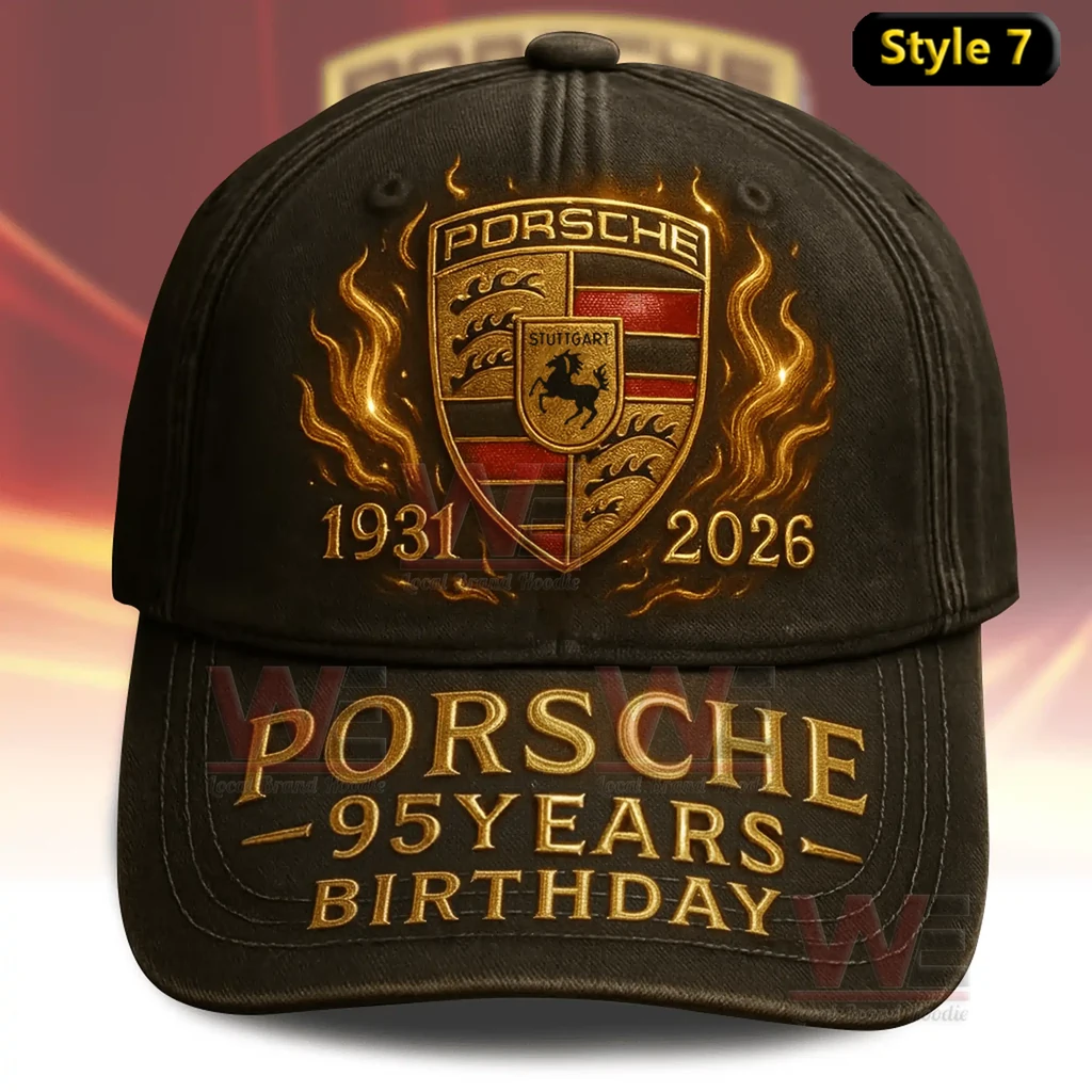 Porsche 95th Anniversary 1931-2026 Cap hat 7 Porsche 95th Anniversary 1931-2026 Cap hat - Image 7