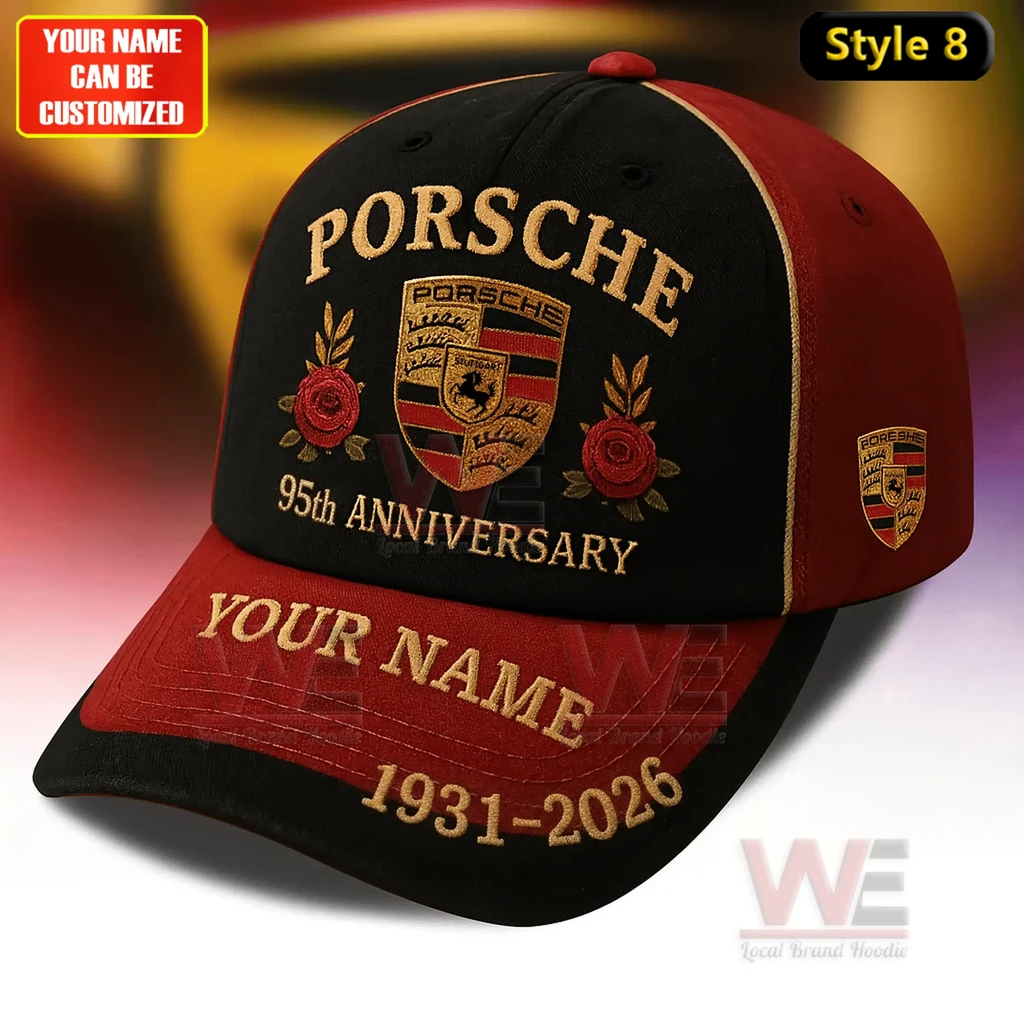 Porsche 95th Anniversary 1931-2026 Cap hat 8 Porsche 95th Anniversary 1931-2026 Cap hat - Image 8