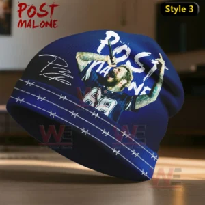 post malone always tired stay away beanie hat cap img 5 MxeVS
