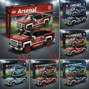 Premier League Football Clubs Off Road Truck Building Set