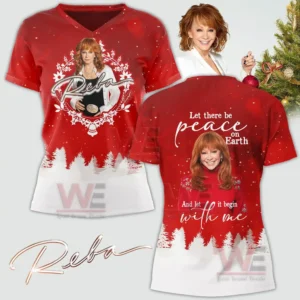 reba mcentire let there be peace on earth festive shirt img 4 hXtkU