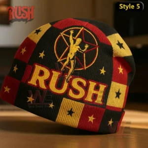 Rush Band Prog Rock Legends Beanie Hat cap 9 rush band prog rock legends beanie hat cap img 4 AVT9E