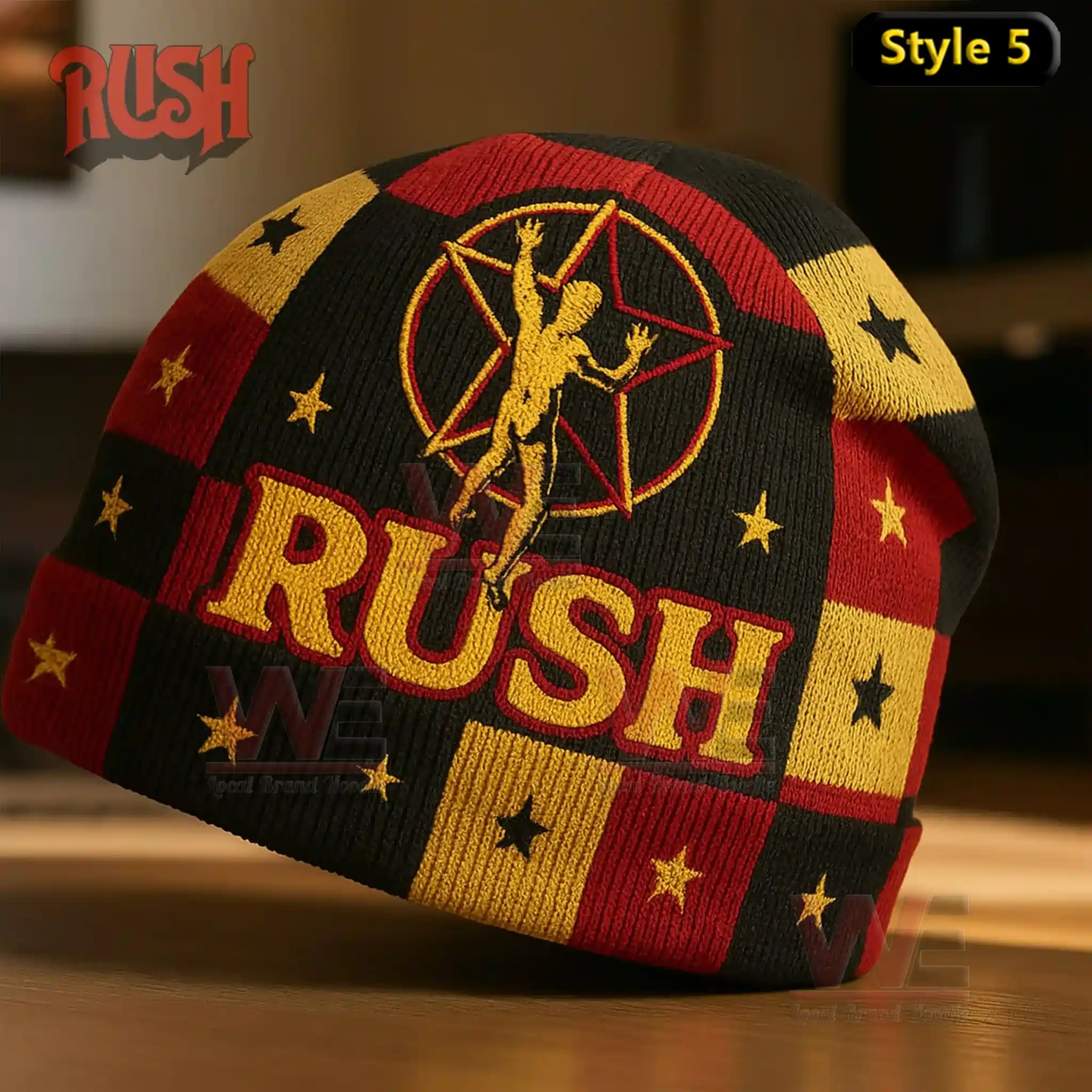 Rush Band Prog Rock Legends Beanie Hat cap 5 Rush Band Prog Rock Legends Beanie Hat cap - Image 5