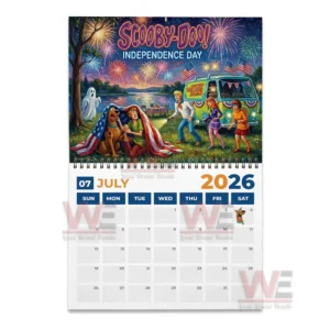 scooby doo merry christmas 2026 wall calendar img 4 9bBDC