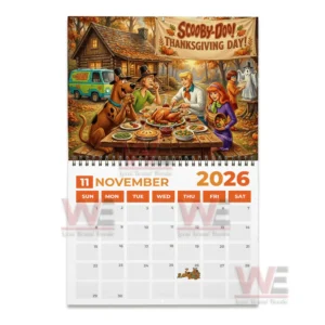 scooby doo merry christmas 2026 wall calendar img 6 VPGyl