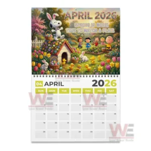 snoopy 2026 wall calendar img 5 UN67O