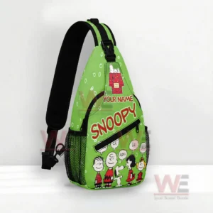 Snoopy Personalized Sling Bags