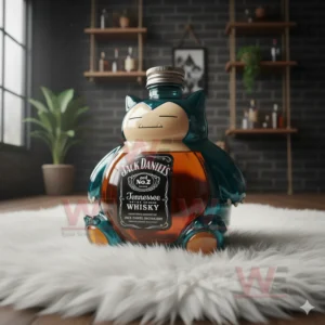 Cute Snorlax Whiskey Bottle 11 snorlax whiskey bottle img 5 DYVZE