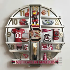 south carolina gamecocks home decorative 3d wall clock img 4 txrV4