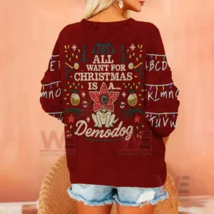 Stranger Things Christmas Things Fur Sweater 10 stranger thing christmas things fur sweater img 4 m6d6t