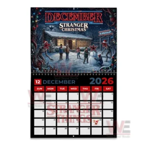 Stranger Things 2026 Wall Hanging Calendar 13 stranger things 2026 wall calendar img 5 daU2K