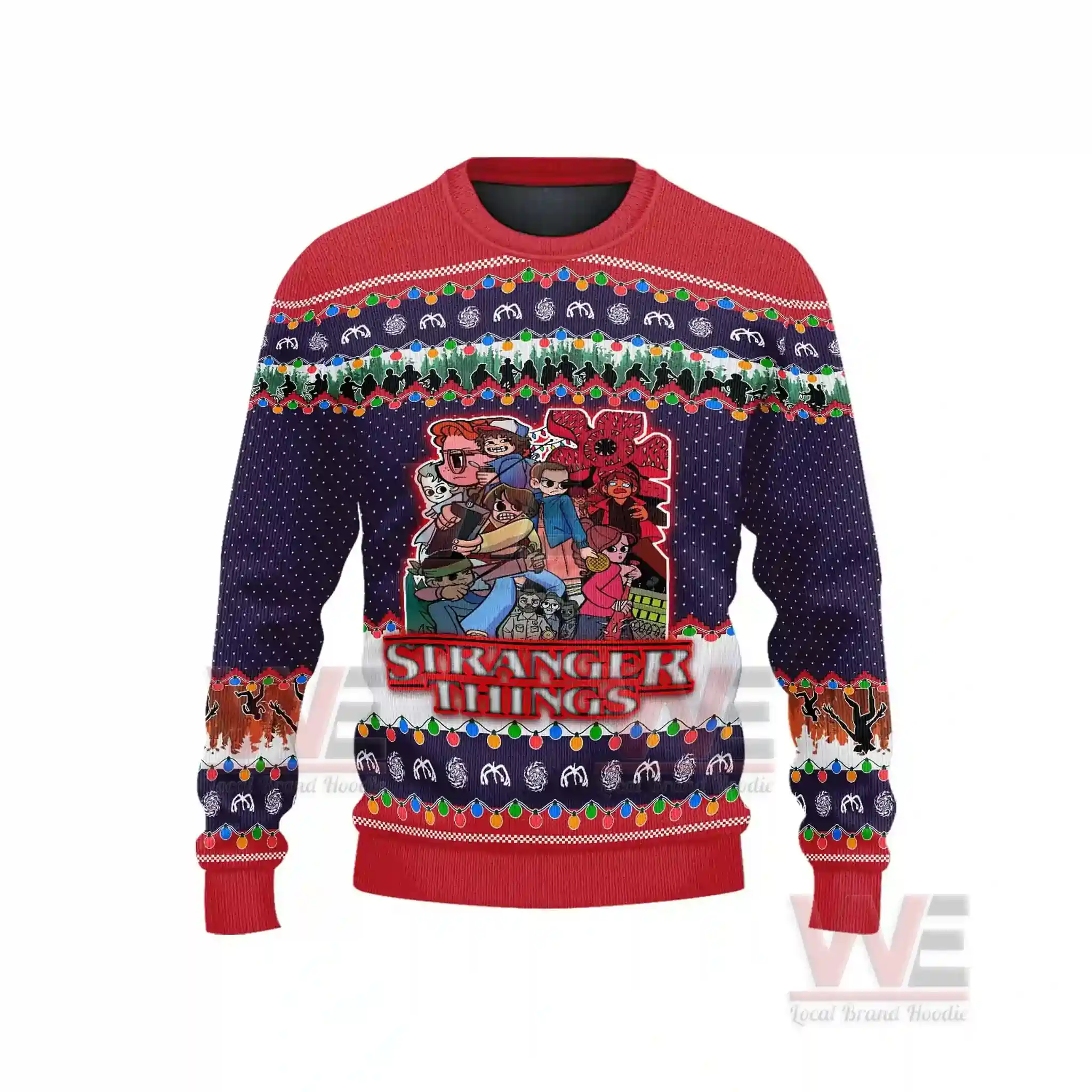 Stranger Things 5 Personalized Ugly Sweater 8 Stranger Things 5 Personalized Ugly Sweater - Image 8