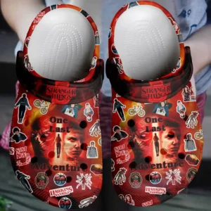 Stranger Things Crocs Crocband Clogs Shoes 9 stranger things crocs crocband clogs shoes img 4 JOYm4