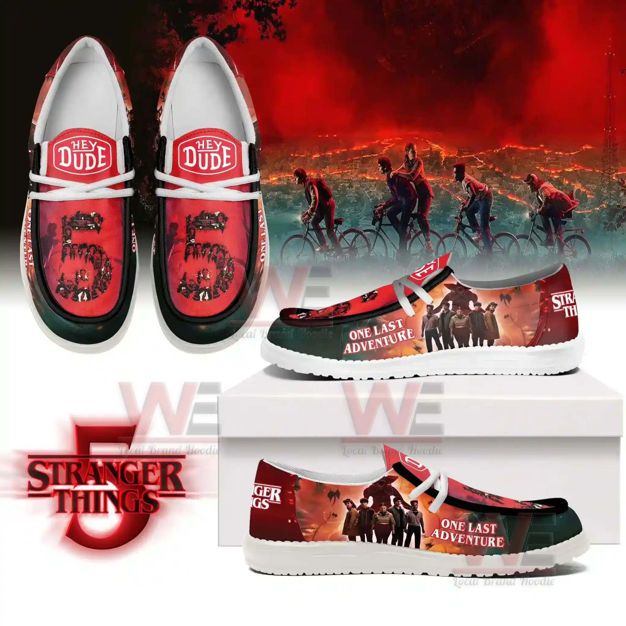 Stranger Things Hey Dude Shoes 6 Stranger Things Hey Dude Shoes - Image 6
