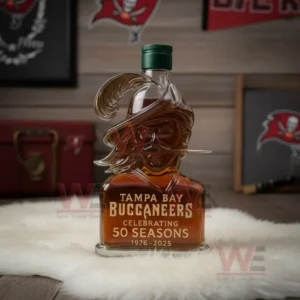 tampa bay buccaneers celebrating 50 seasons 1976 2025 whiskey bottle img 4 hskxh