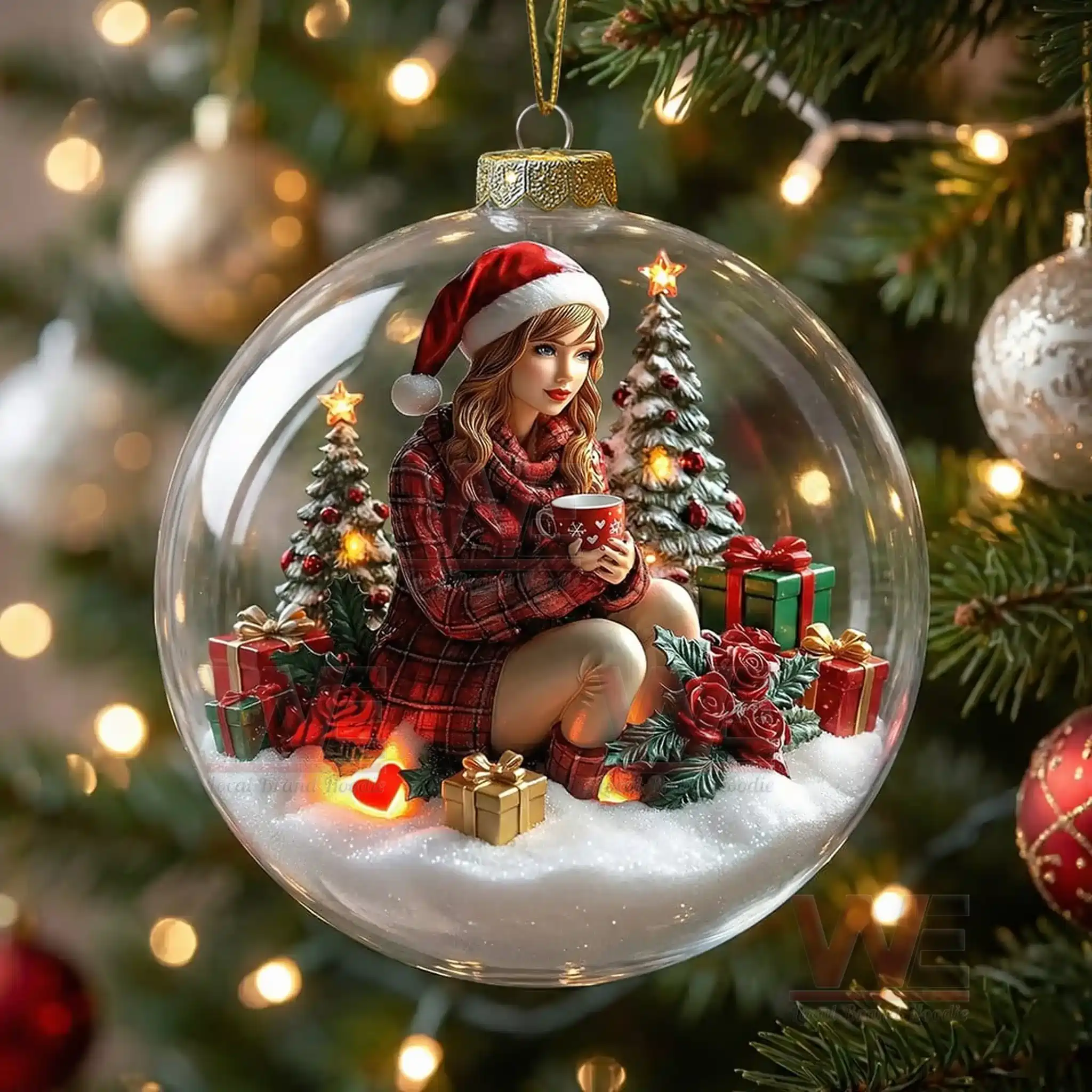 Taylor Swift Beautiful Dress Christmas Ornament 5 Taylor Swift Beautiful Dress Christmas Ornament - Image 5